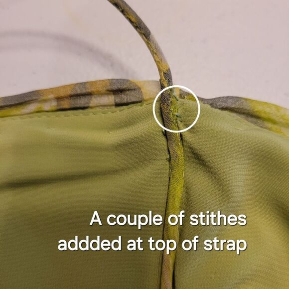 Chetta B Silk Midi Dress Y2K Floral Wasabi Green Ruched Pleat Bodice Fairycore - Picture 13 of 14